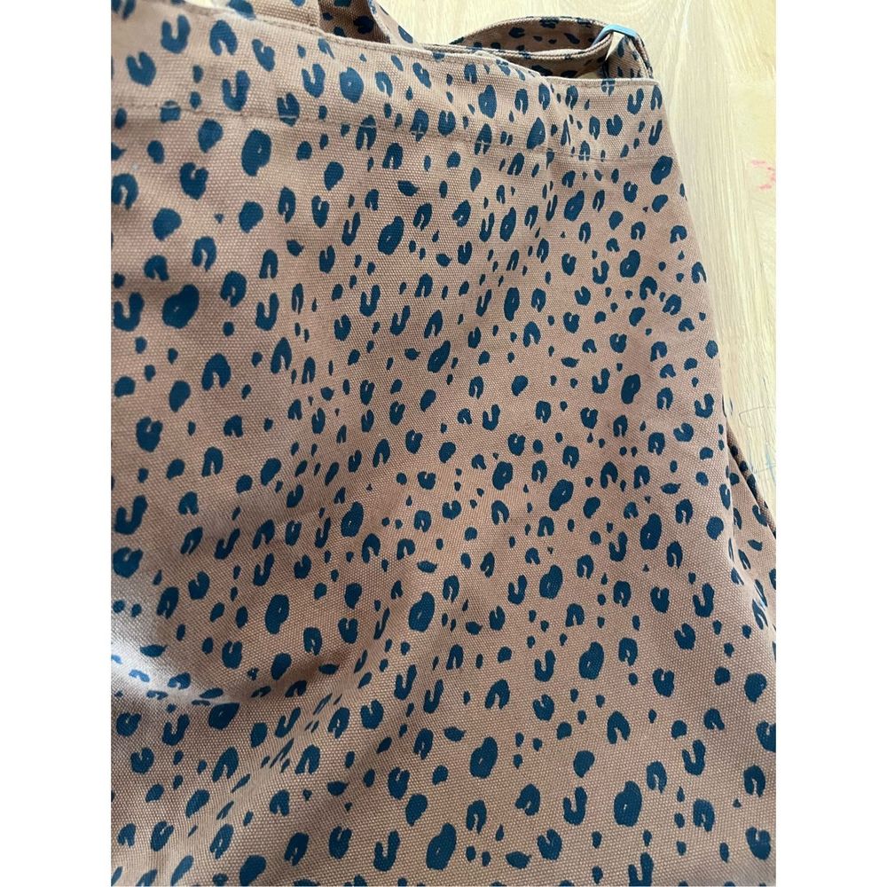 Baggu Leopard Print Duck Bag Nutmeg - Picture 6 of 7